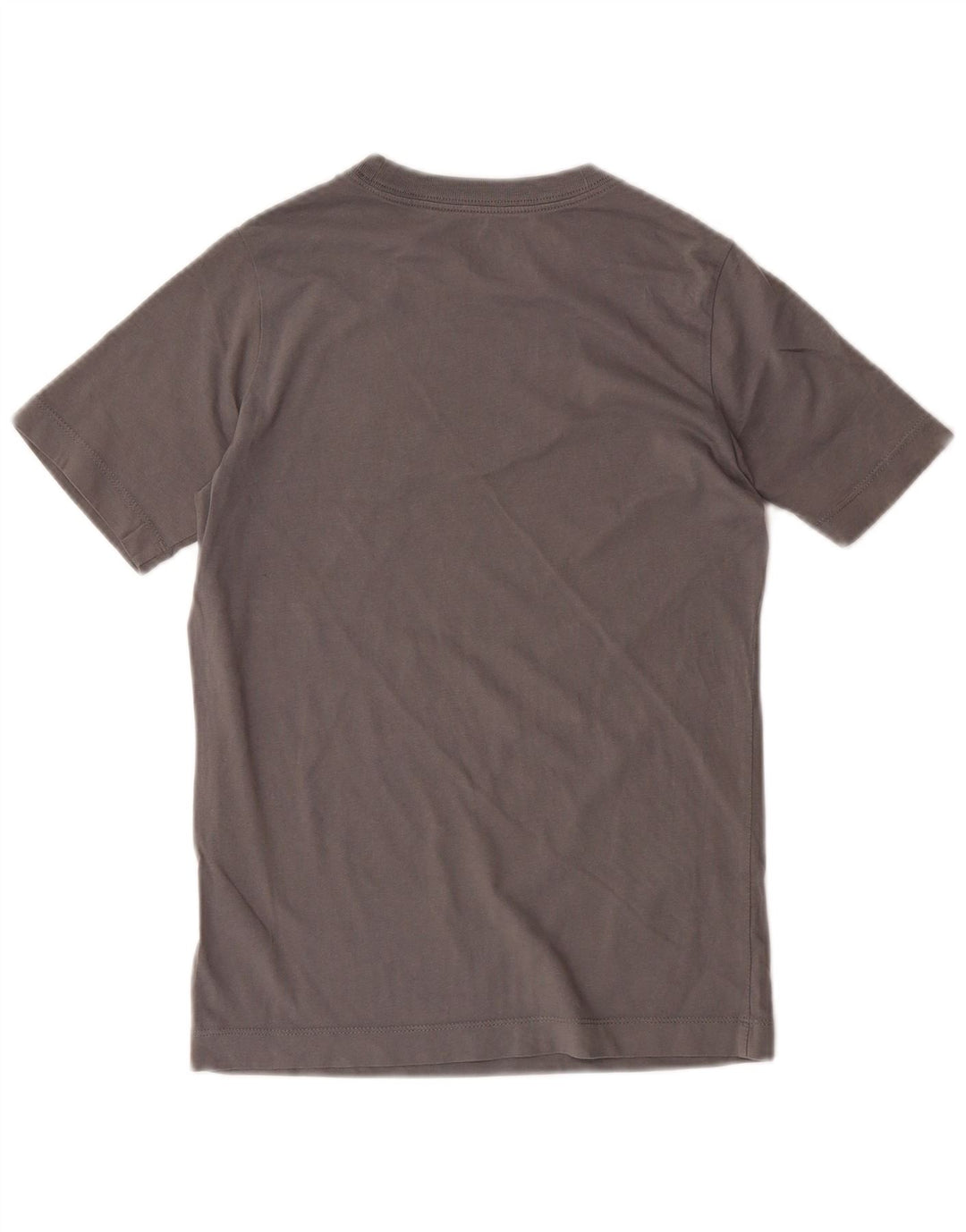 NIKE Boys T-Shirt Top 10-11 Years Medium Grey Cotton