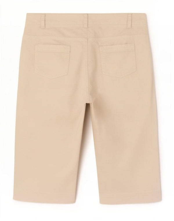 Женские капри Marks & Spencer UK 20 2XL W40 L20 белые льняные