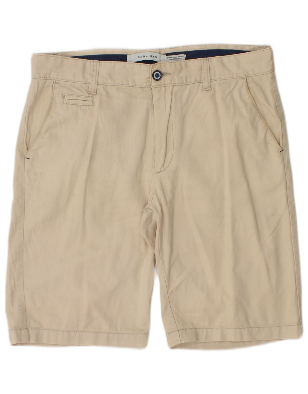 Мужские шорты чинос Zara EU 40 Medium W31 Бежевые
