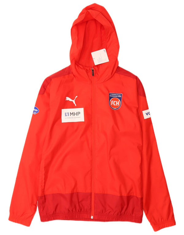 Мужская дождевик Puma FussballClub Heidenheim 1846 UK 36, маленький красный
