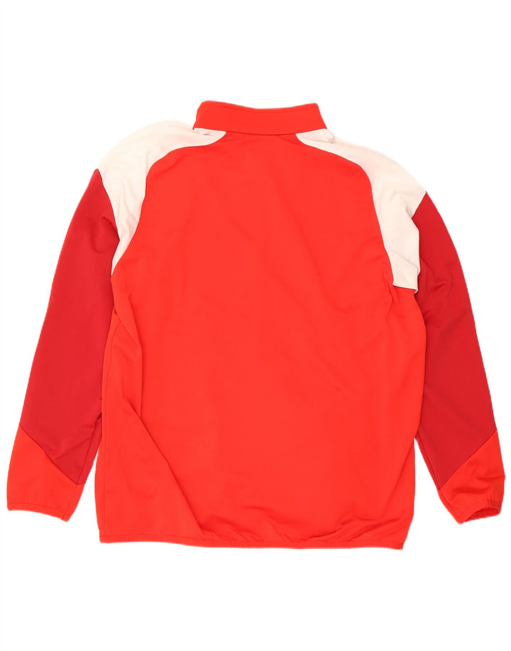 Мужской спортивный костюм Puma 2XL, красный полиэстер с цветными блоками