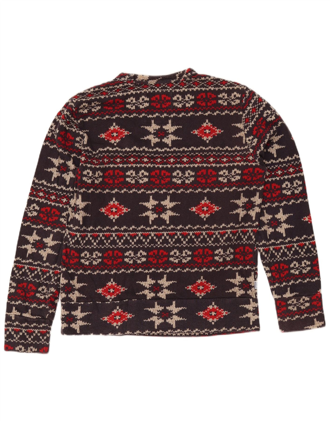 FRANKLIN MARSHALL Женский свитер с рисунком UK 10, маленький коричневый