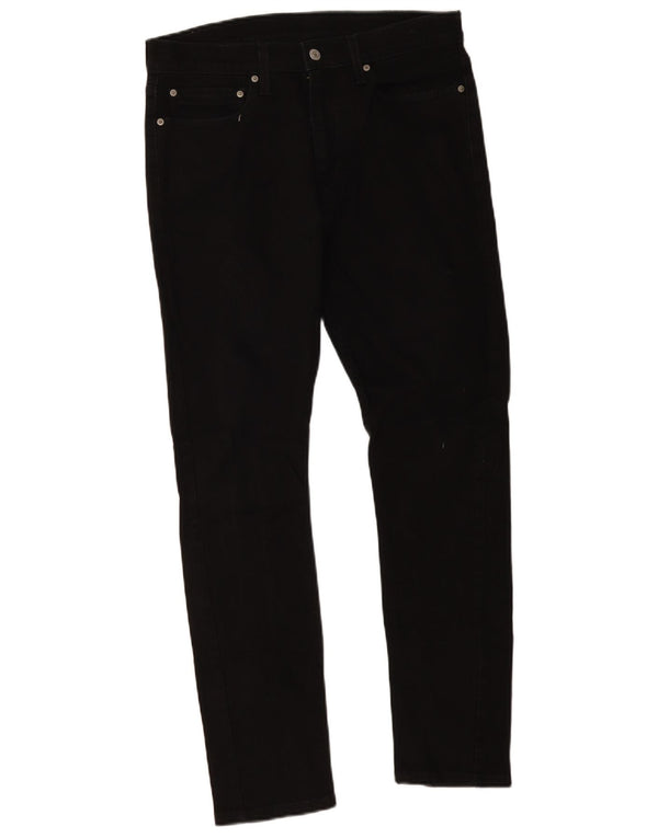 Мужские джинсы скинни Levi's 510 W34 L29, черный хлопок