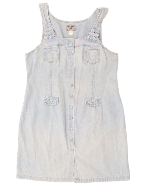 JOHN BANER Женское джинсовое платье без рукавов IT 50 XL Синий хлопок