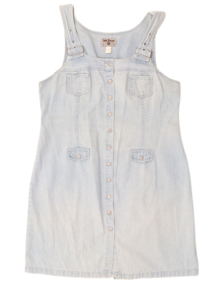 JOHN BANER Женское джинсовое платье без рукавов IT 50 XL Синий хлопок