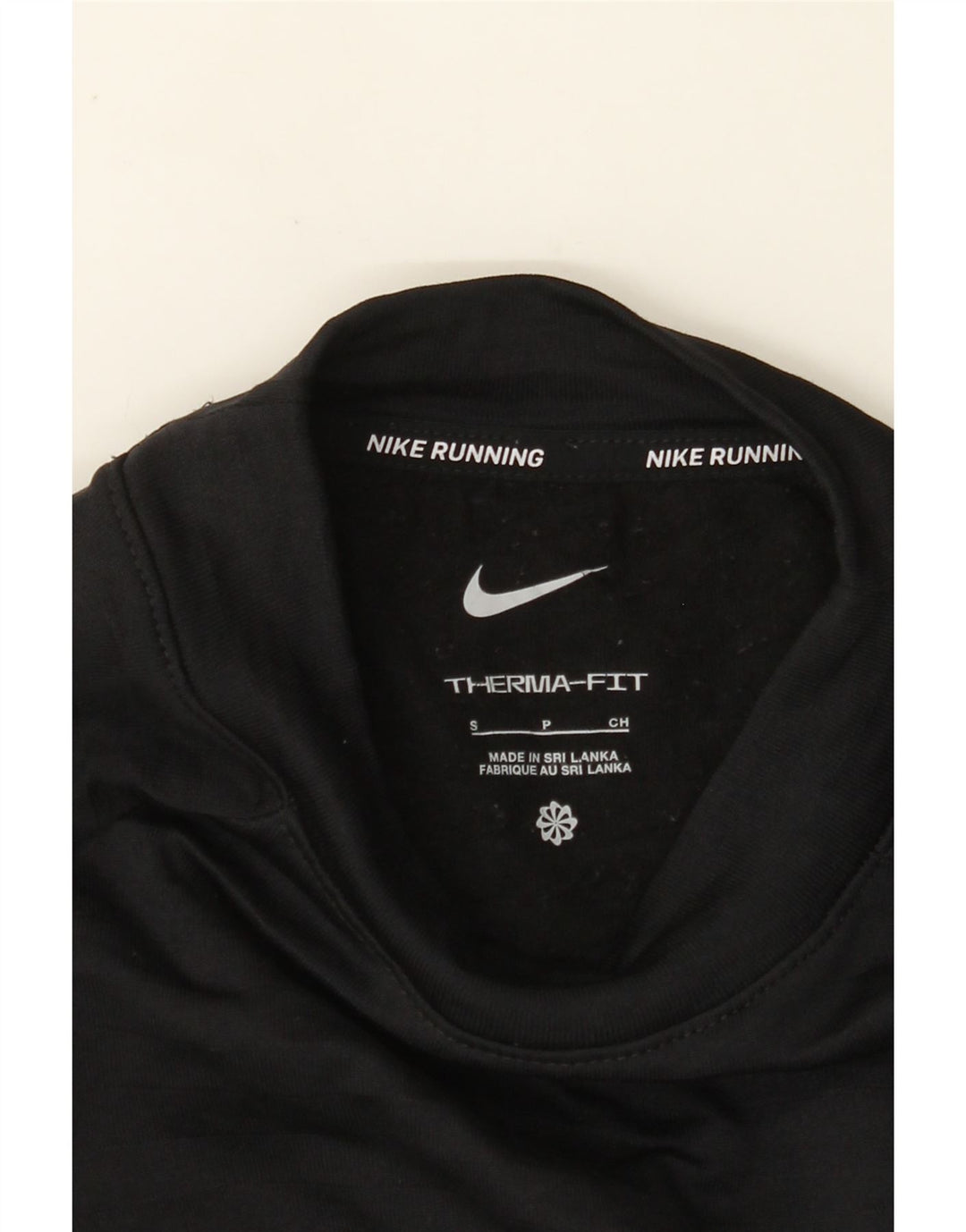 Женские кроссовки NIKE Therma-Fit Top с длинным рукавом UK 10, маленькие черные