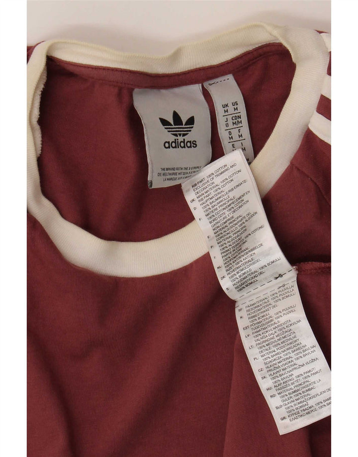 Мужская футболка Adidas Top Medium Burgundy Cotton