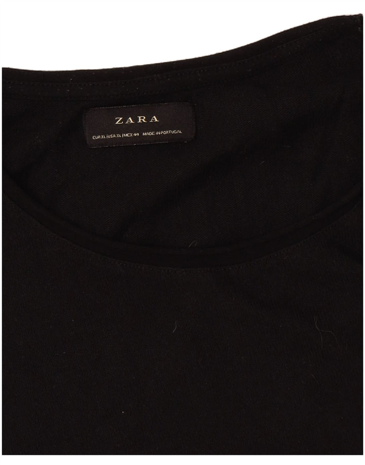 Мужская футболка Zara Top XL, черная
