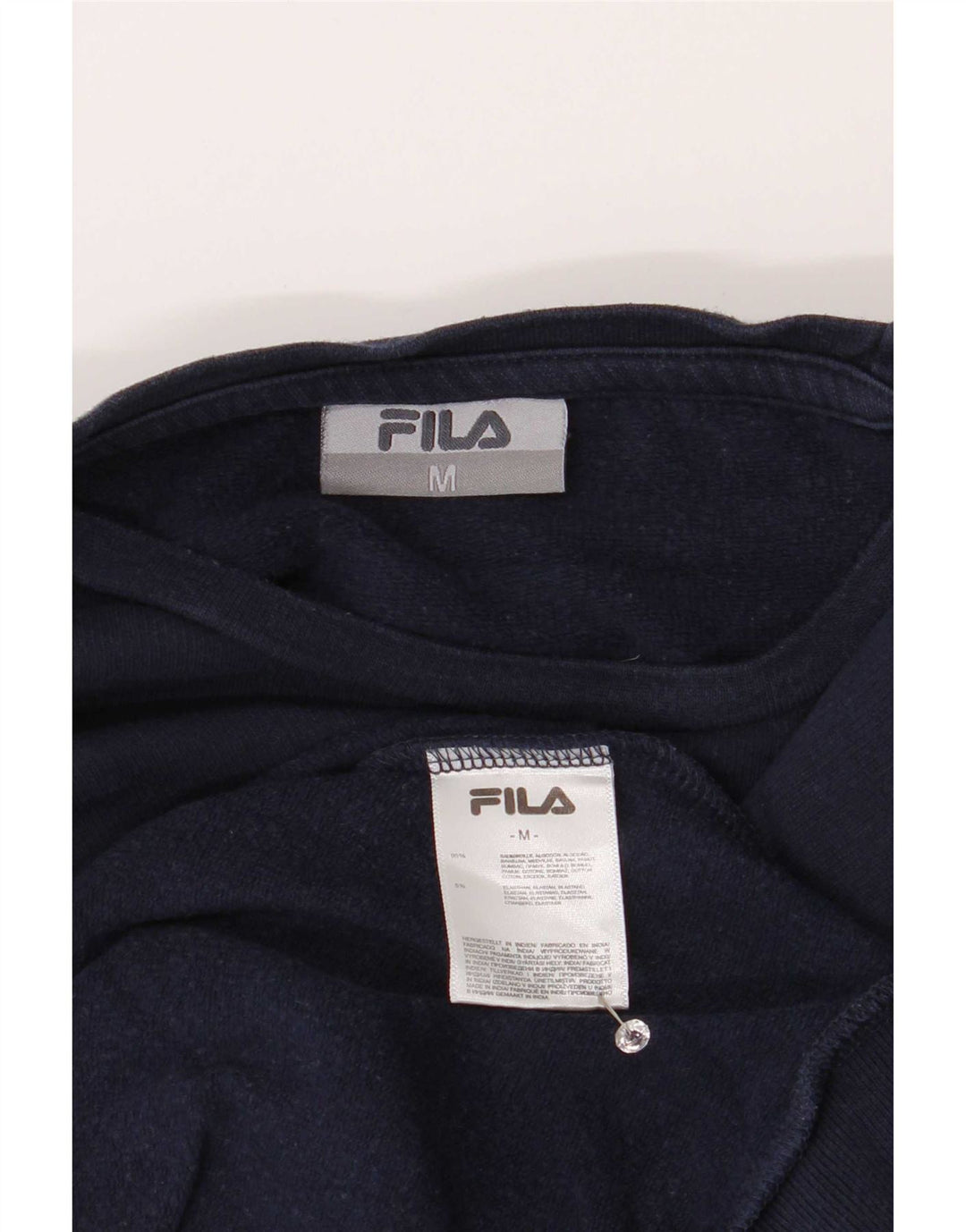 Женский свитер Fila UK 14, средний темно-синий, хлопок