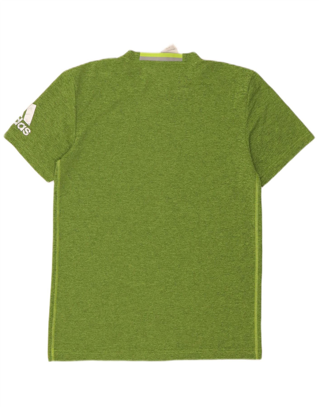 Мужская футболка Adidas Top Medium Green в крапинку из полиэстера