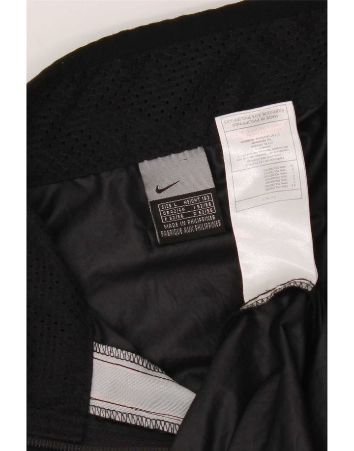 Мужской пуловер в спортивном костюме Nike UK 42/44, большой черный полиэстер