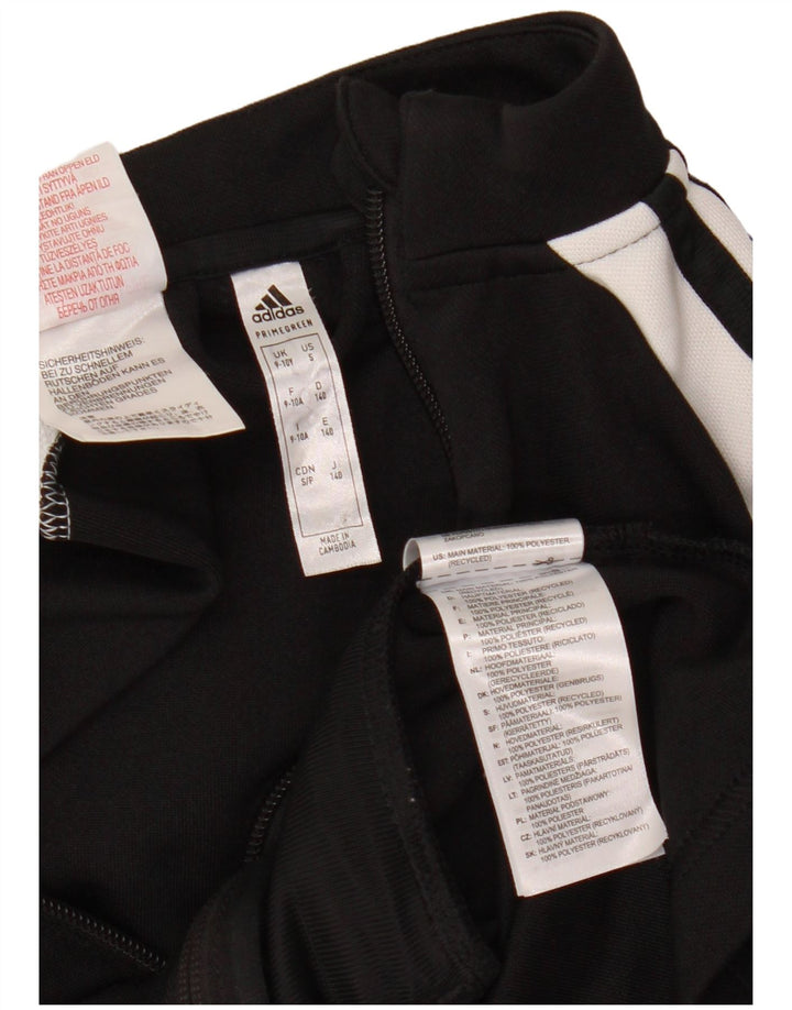 Спортивный костюм ADIDAS Primegreen для мальчиков, верхняя куртка с графическим рисунком, 9–10 лет, черный