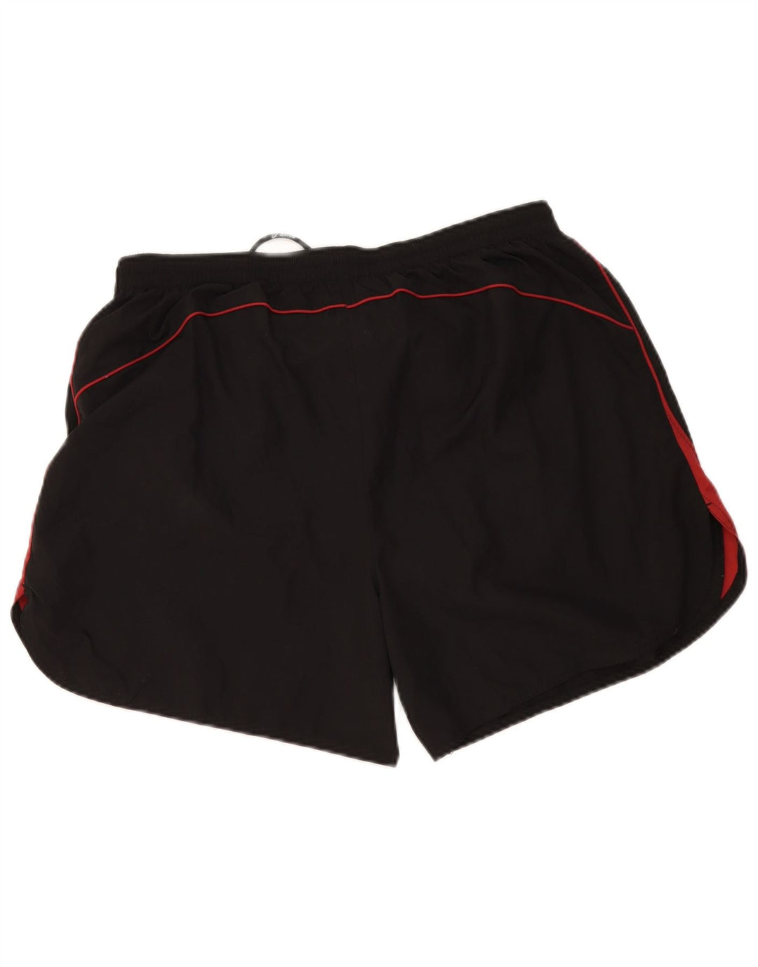 Мужские спортивные шорты Asics 2XL, черные, полиэстер с цветными блоками
