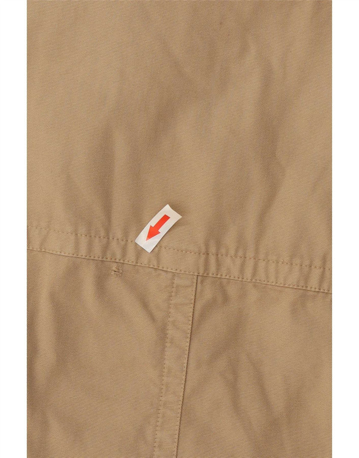 Мужская куртка-бомбер Zara UK 42 XL, бежевый хлопок
