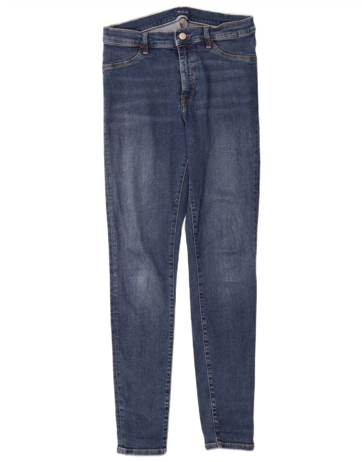 Женские джинсы скинни Gant Medium W28 L30, синие, хлопок