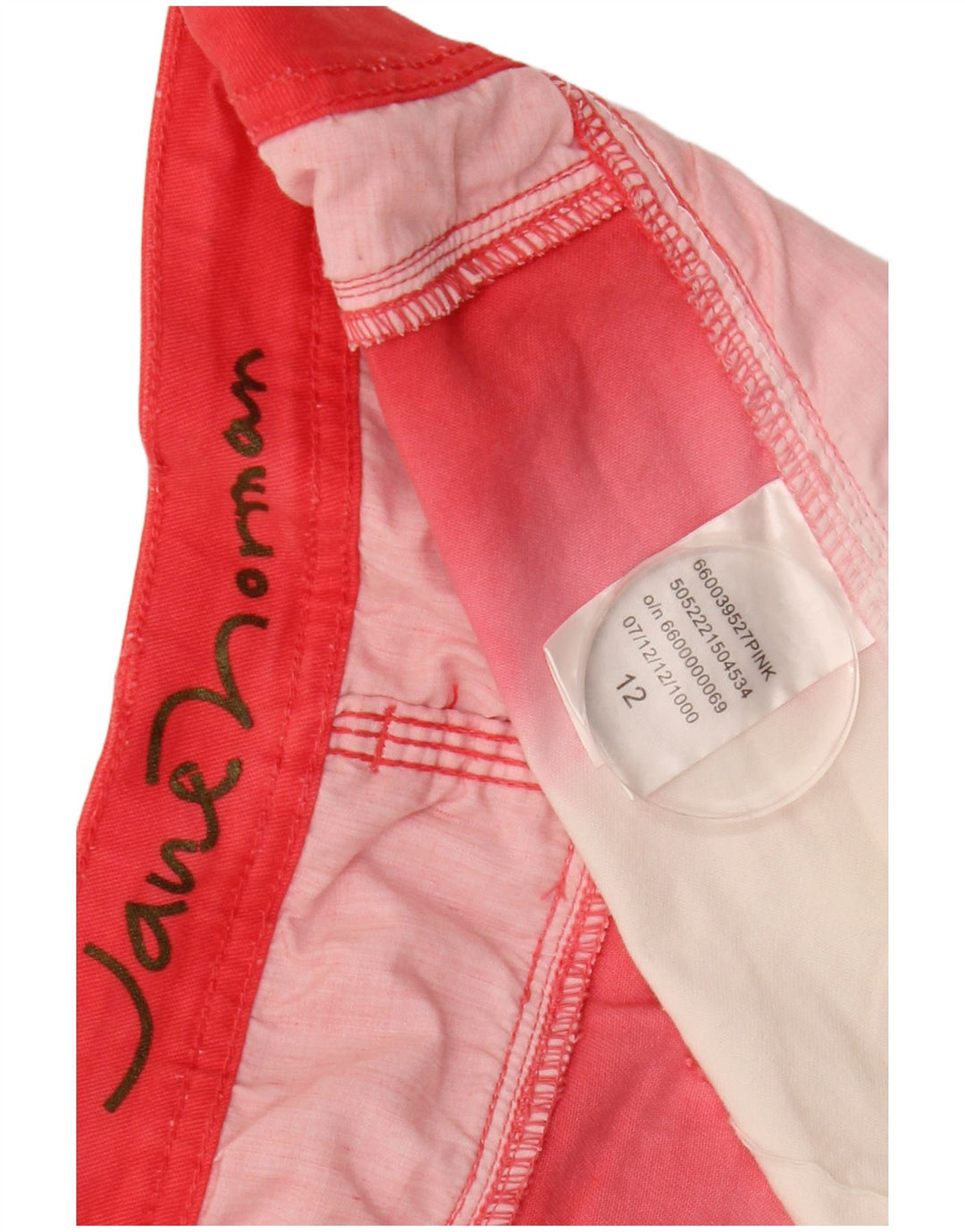 Женская джинсовая мини-юбка Jane Norman UK 12, средний размер W32, красный хлопок с цветными блоками