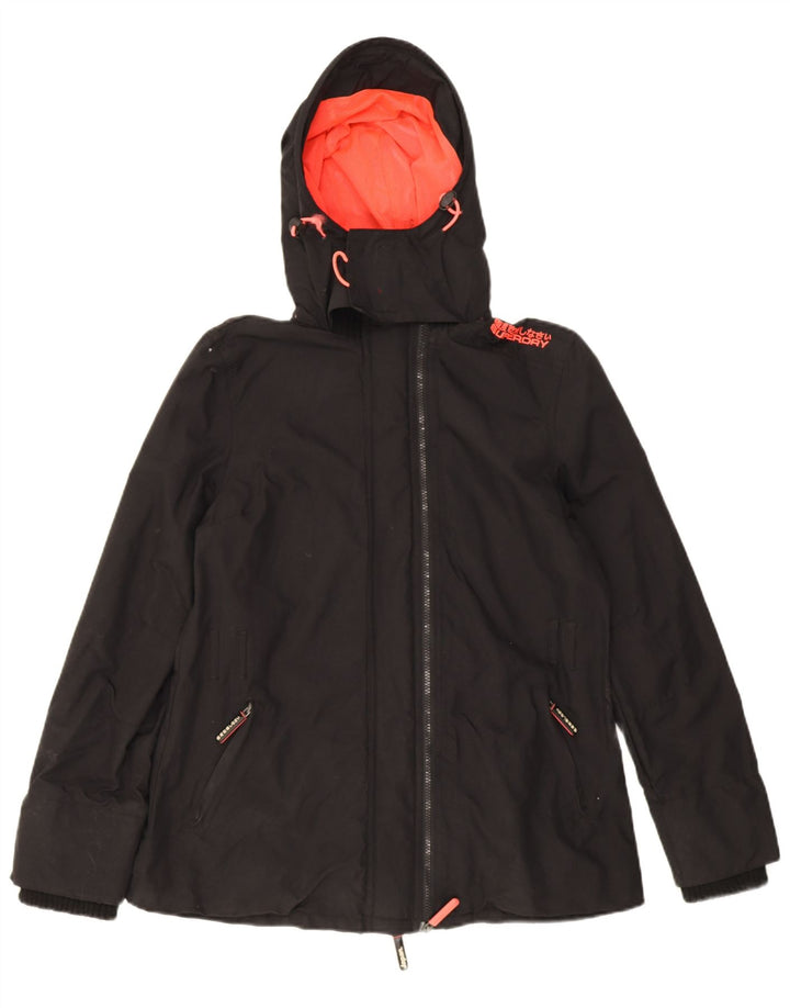 Женская ветровка с рисунком Superdry The Windmac UK 16, большая черная