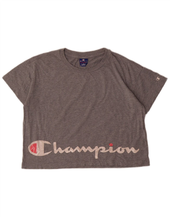 Женская укороченная футболка с рисунком UK 16, большой размер