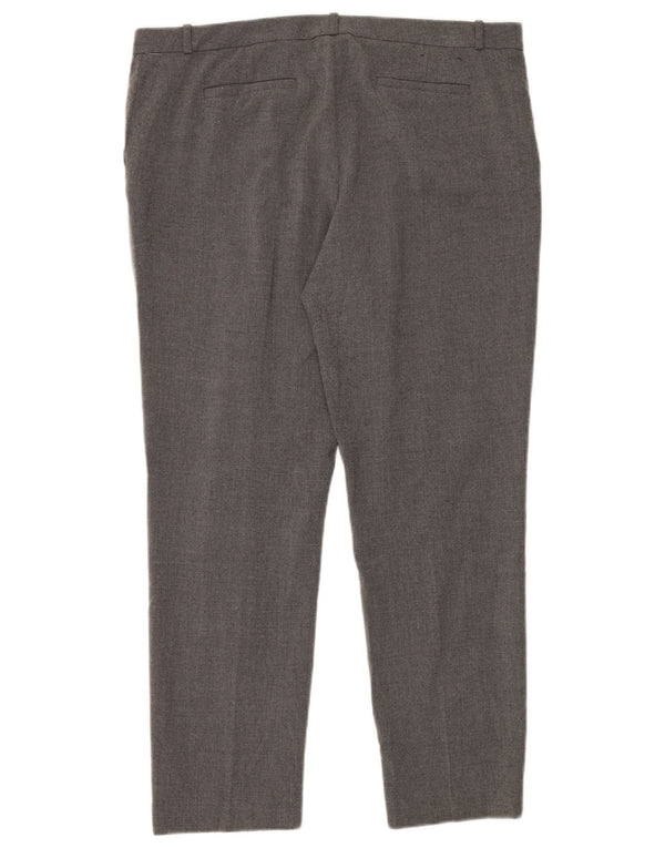 Женские узкие брюки чинос Tommy Hilfiger США 14 XL W38 L30 Серый полиэстер