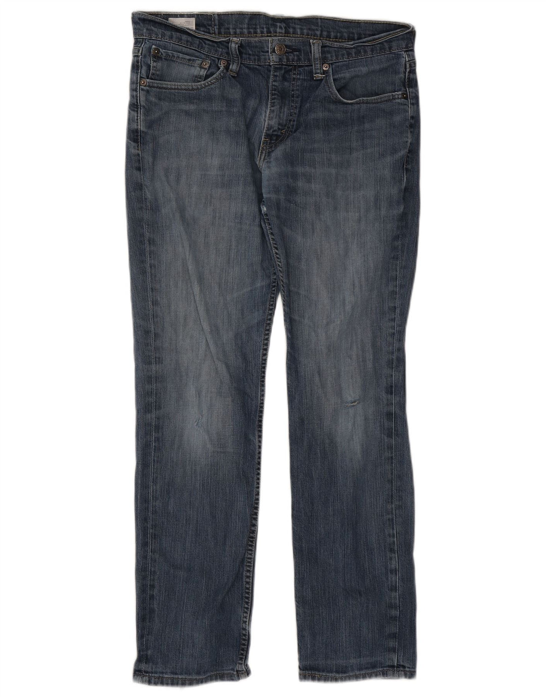 Мужские прямые джинсы Levi's W32 L30 синие, хлопок