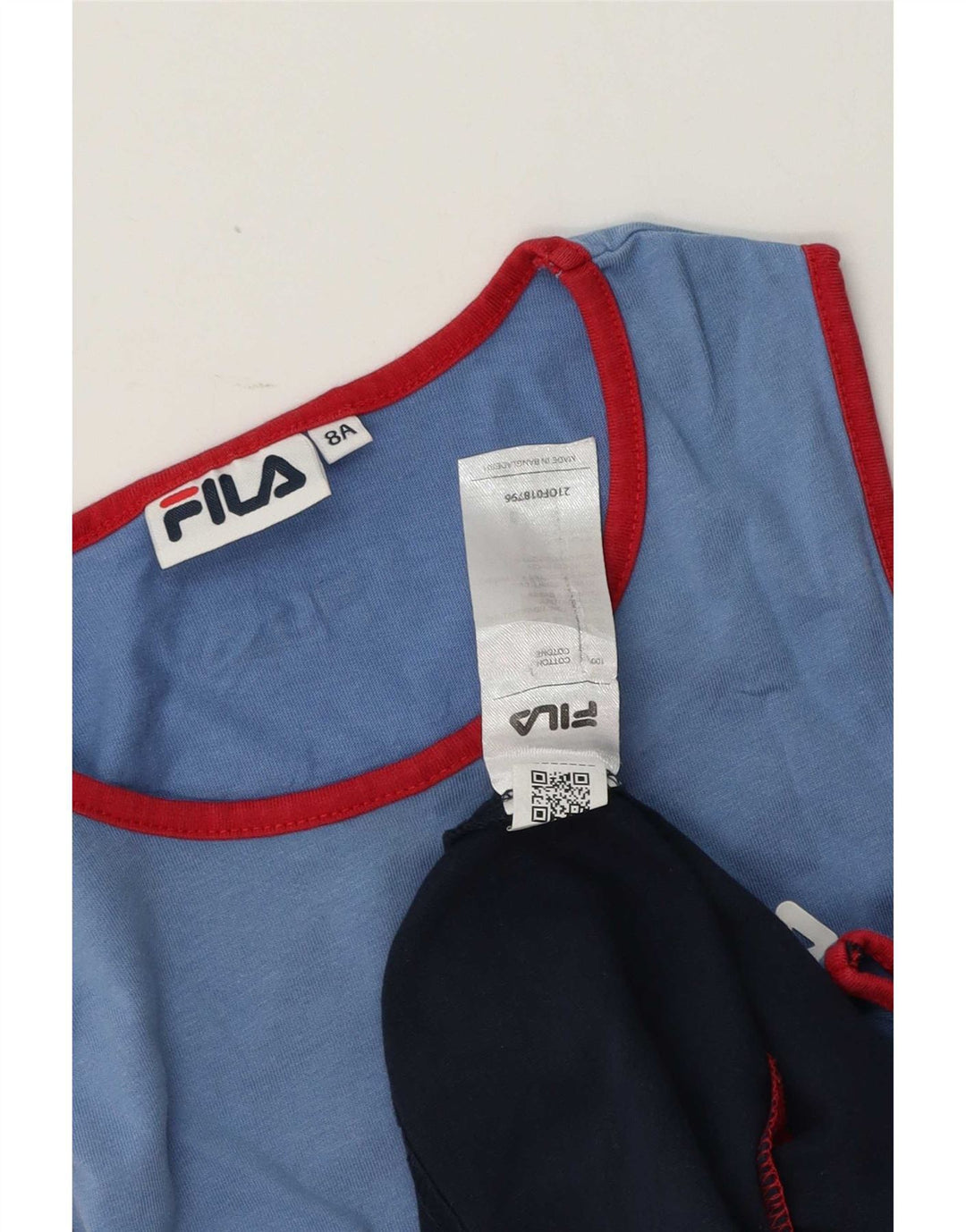Жилет Fila для мальчиков 7-8 лет, разноцветный с цветными блоками