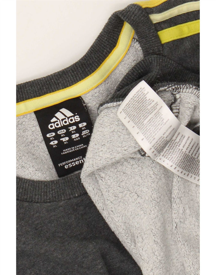 Мужской свитер Adidas Jumper XL Серый хлопок
