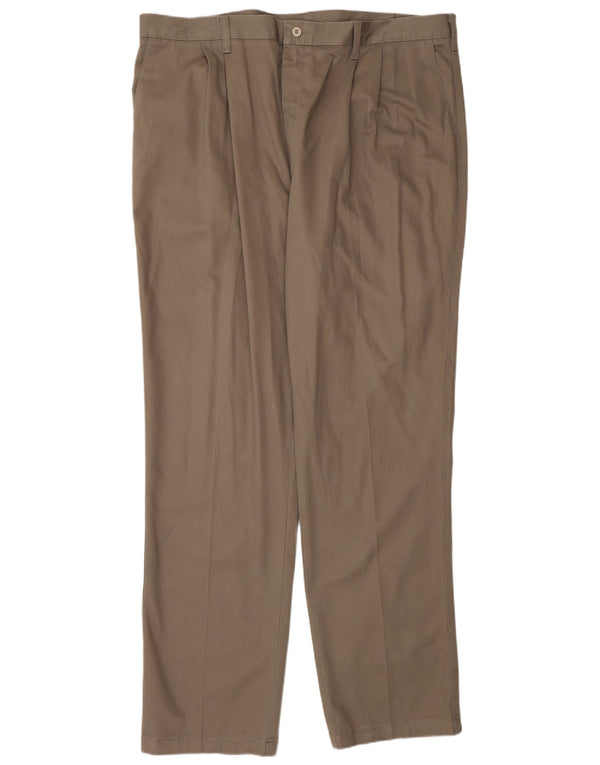 Мужские брюки чинос WRANGLER W42 L34, серые, хлопковые, классические