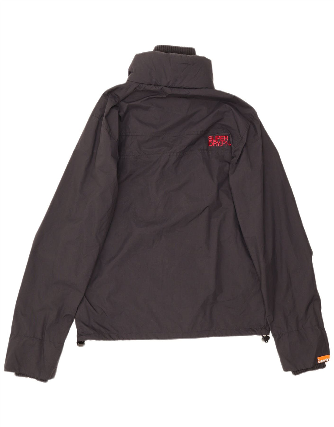 Мужская дождевик Superdry UK 40, большой темно-синий, нейлон