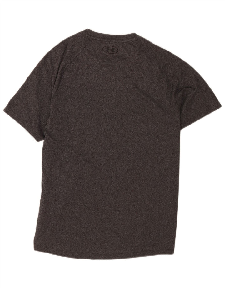 Мужская футболка Under Armour Heat Gear Top среднего серого цвета