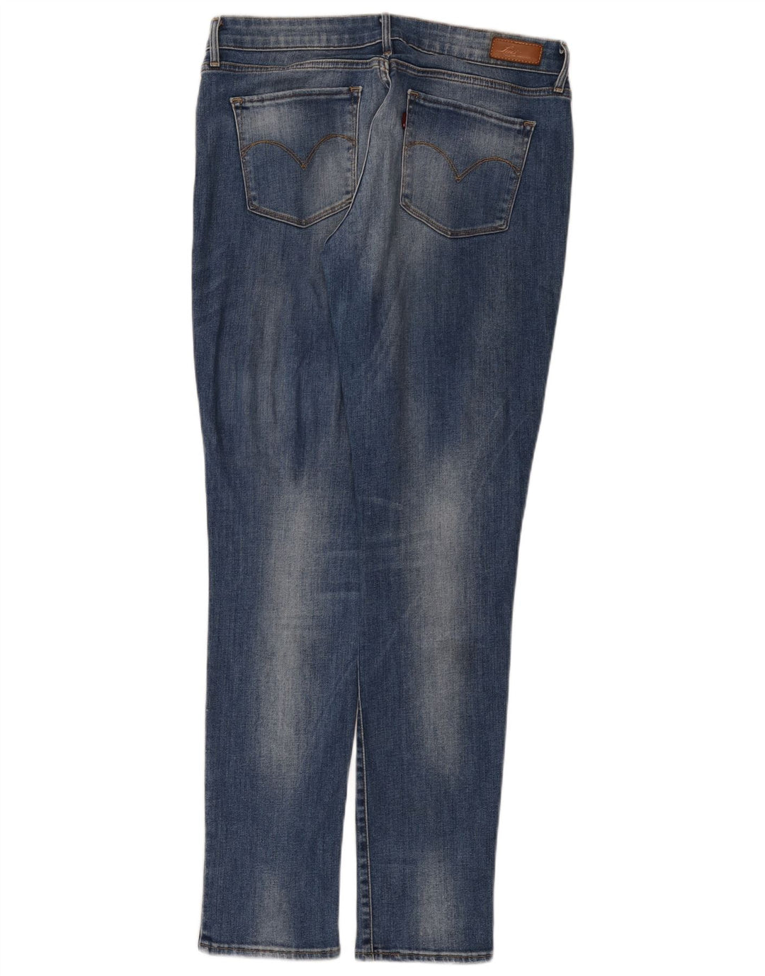 Женские узкие джинсы Levi's W31 L34 синие, хлопок
