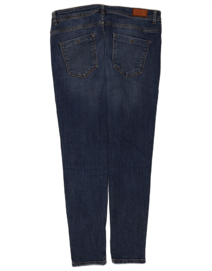 Женские узкие джинсы Zara EU 42, большие W32 L28, синие