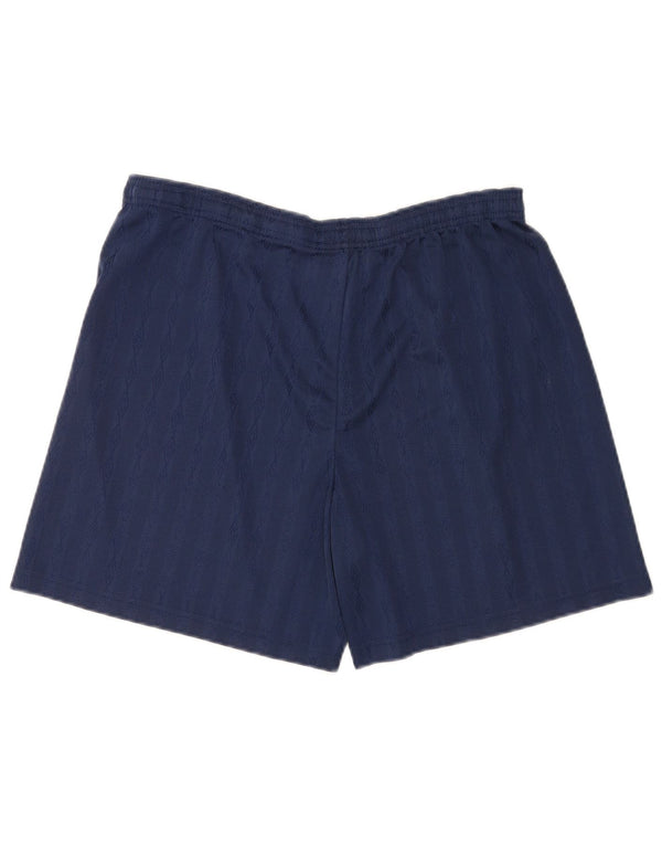 Umbro Мужские спортивные шорты с рисунком XL, темно-синие, полиэстер