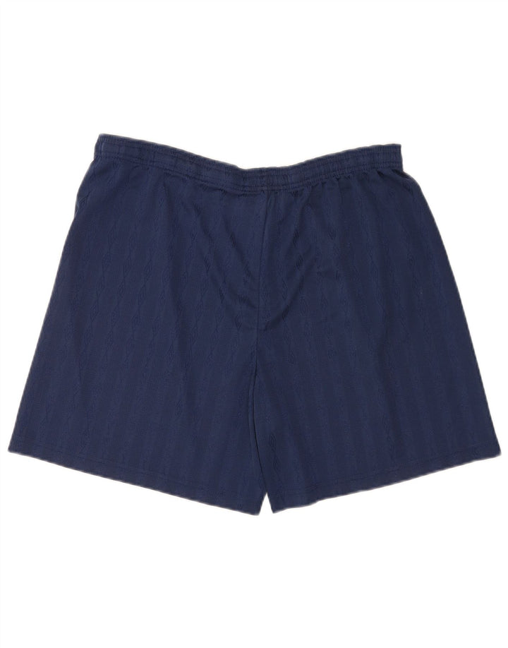 Umbro Мужские спортивные шорты с рисунком XL, темно-синие, полиэстер