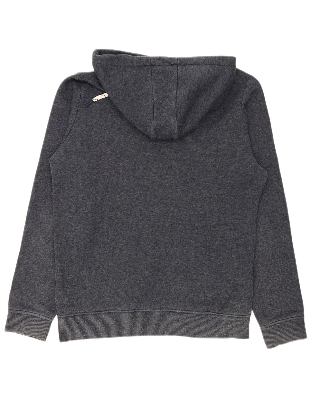 TOMMY HILFIGER Mens Hoodie Jumper Medium Navy Blue Cotton