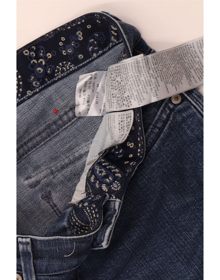 Женские прямые джинсы Levi's US 6, средние W28 L25, синие, хлопок
