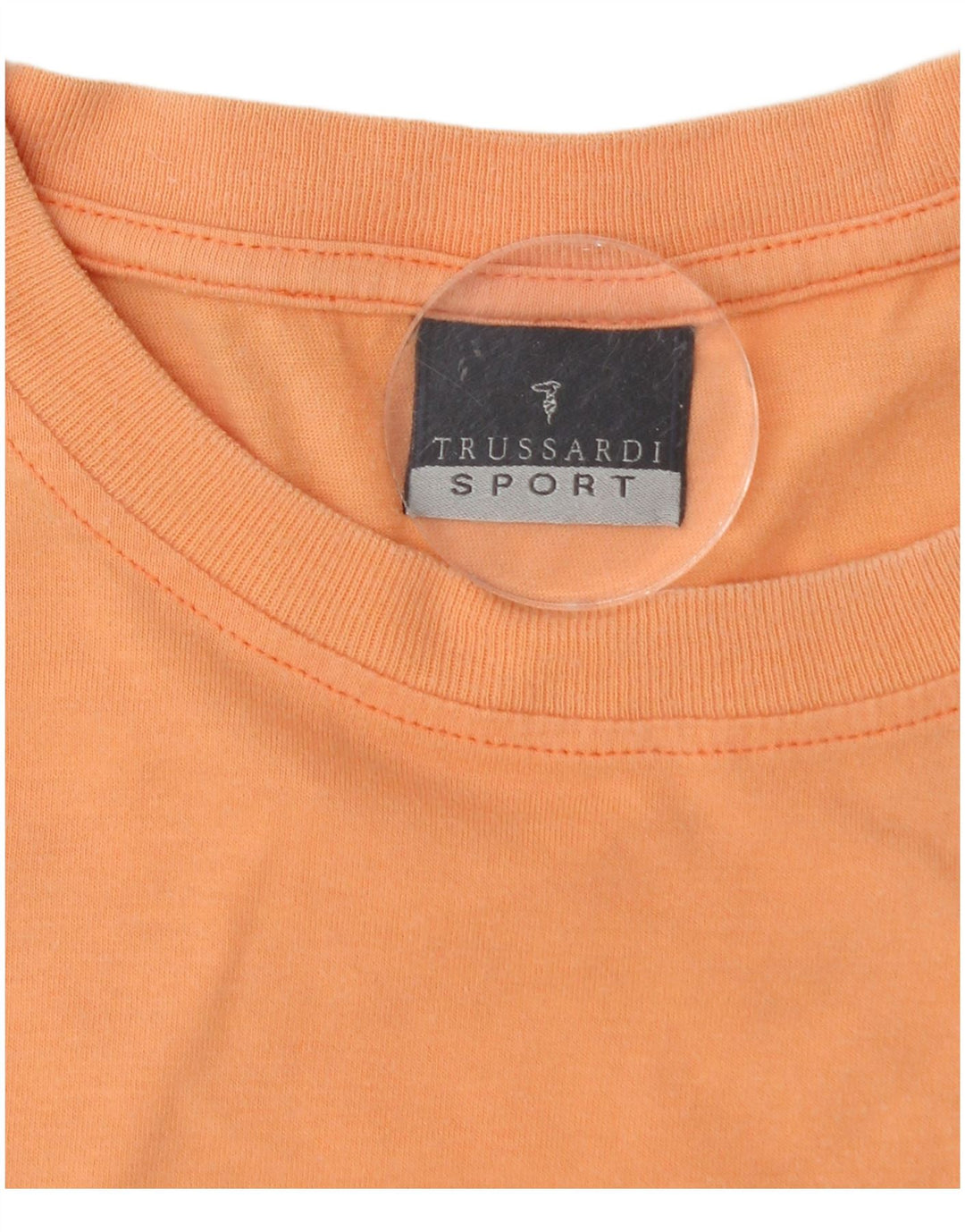 TRUSSARDI Мужская футболка Top Medium Orange Colorblock