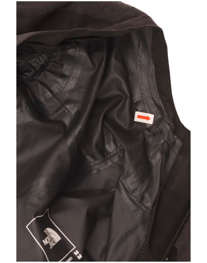 Женская дождевик с капюшоном THE NORTH FACE UK 14, средний серый полиэстер