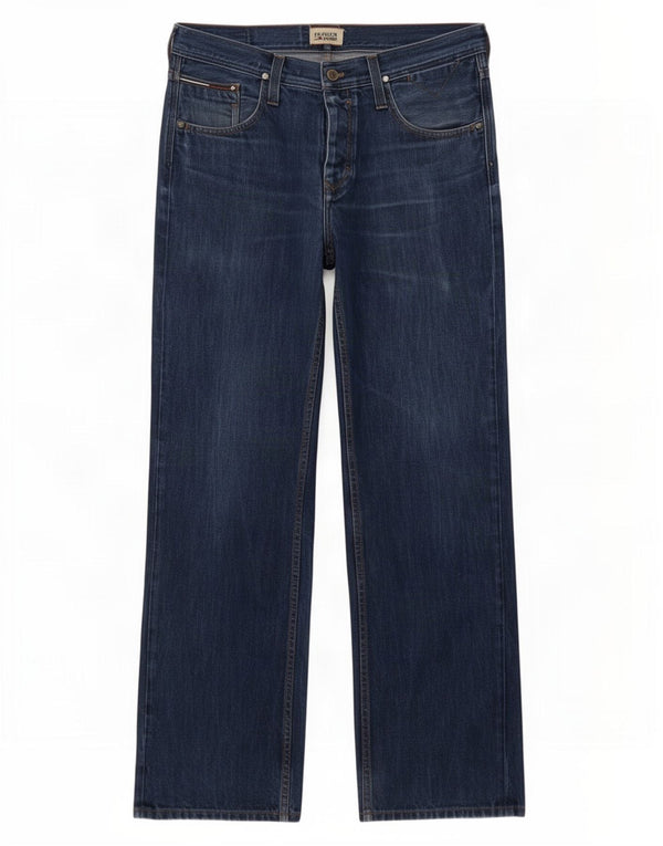 Мужские прямые джинсы Tommy Hilfiger W34 L30 синие, хлопок