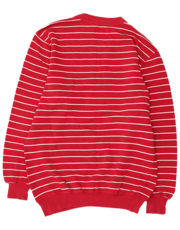 Женский джемпер оверсайз-свитшот BEST COMPANY UK 8, маленький красный в полоску
