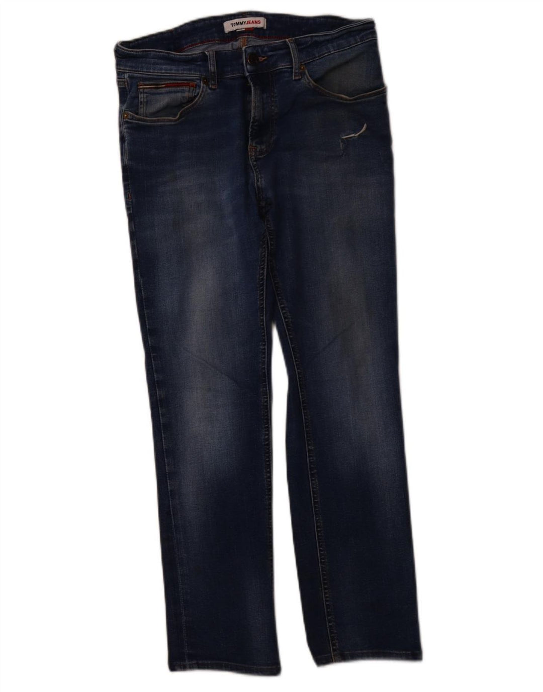 TOMMY HILFIGER Женские прямые джинсы W32 L27 Синие, хлопок