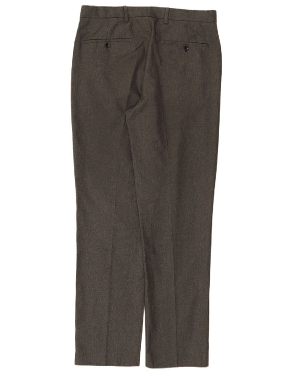 Мужские прямые брюки-чиносы Marks & Spencer W32 L31 серые