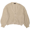 Женский свитер-кардиган оверсайз Marks & Spencer UK 16, большой Off White