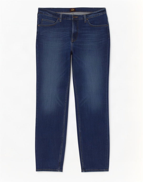 Мужские джинсы Lee Rider Slim W34 L30, синий хлопок