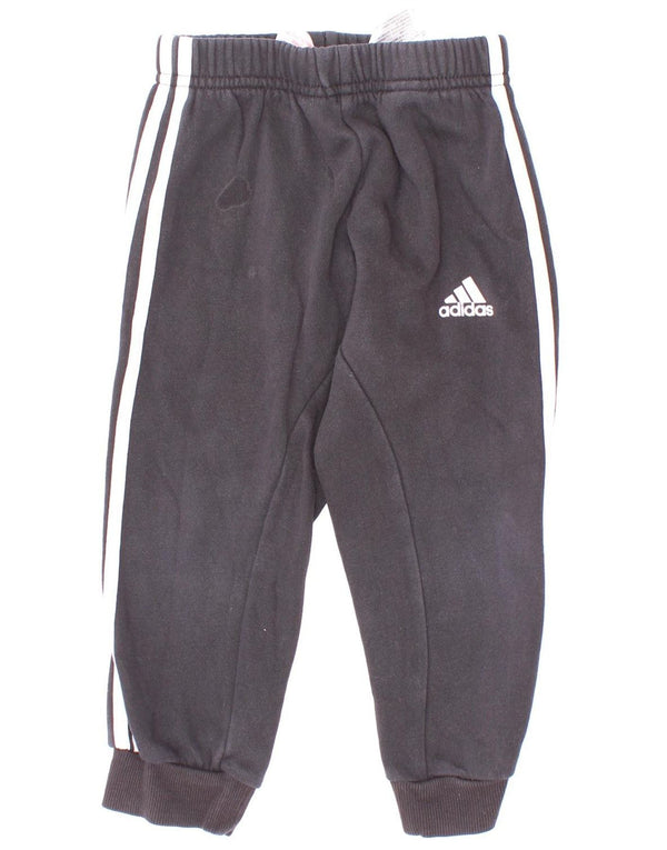 Спортивные брюки Adidas Baby Boys Joggers 18-24 месяцев, черный хлопок