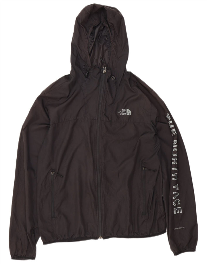Мужская дождевик с капюшоном The North Face UK 38, средний черный полиэстер