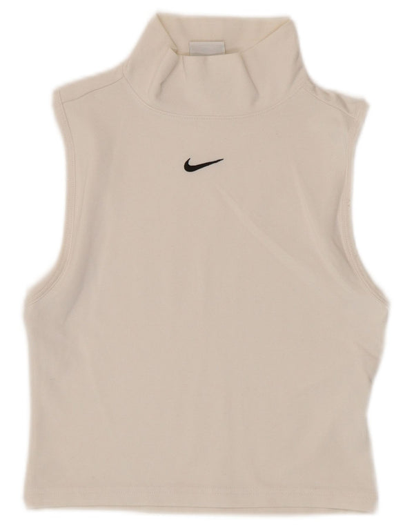 Женский укороченный жилет Nike UK 4 XS, белый