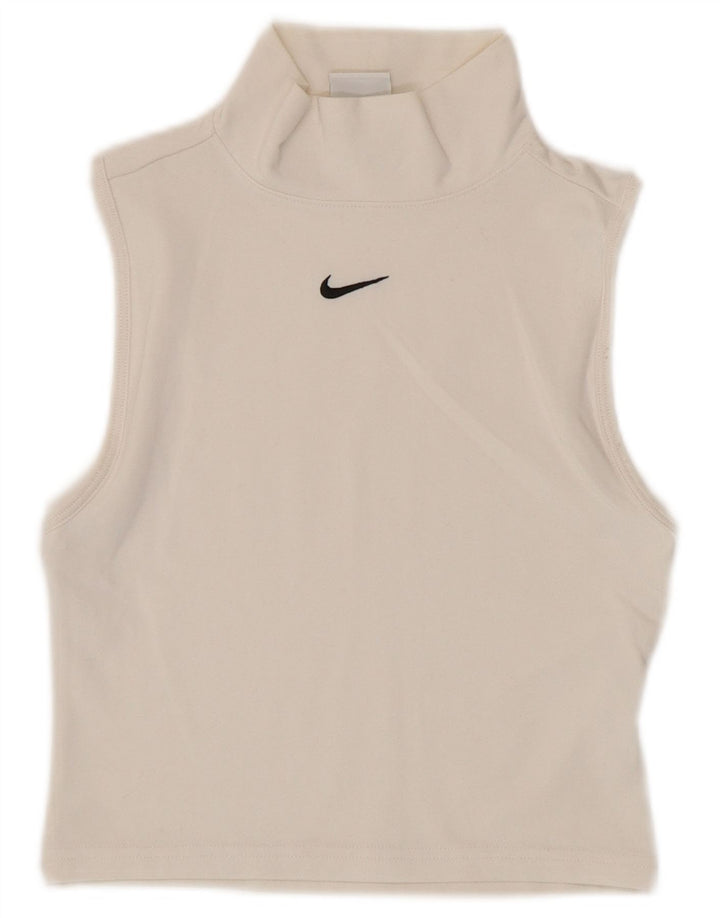 Женский укороченный жилет Nike UK 4 XS, белый