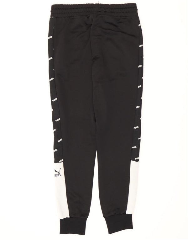 Женские спортивные брюки Puma Joggers UK 14, средние черные цветные блоки