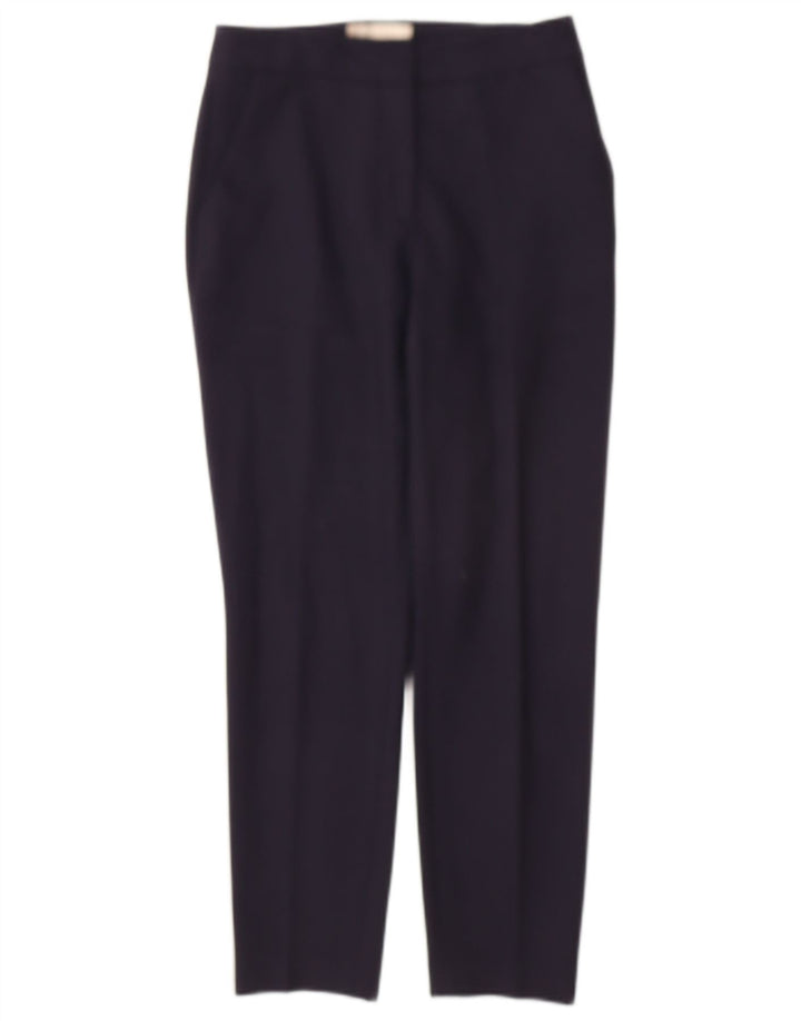 HOBBS Женские узкие брюки чинос среднего размера W28 L28 Темно-синие шерстяные