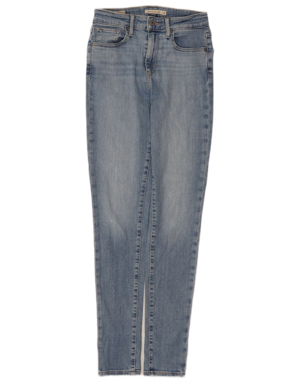 Женские джинсы скинни Levi's 721 с высокой посадкой W26 L30 синие